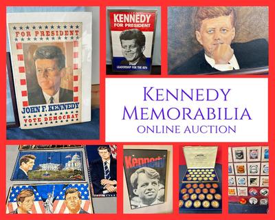 Kennedy Memorabilia Online Auction Graphics