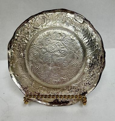 Sale Photo Thumbnail #577: Good condition, approx. 5.75” across. Marking is from the Barbour Silver Company from Hartford, Connecticut.