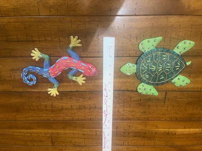 Sale Photo Thumbnail #49: Bigger snail and turtle wall décor