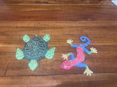 Sale Photo Thumbnail #47: Bigger snail and turtle wall décor