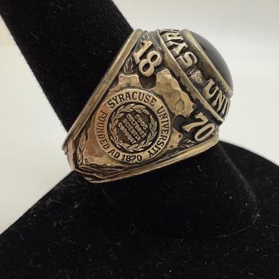 Balfour 10K Class Ring: Syracuse University 1971 (ST-HS)
