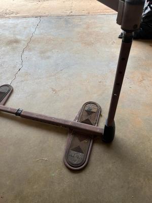 Sale Photo Thumbnail #189: Fully adjustable small table and couple of stepping stones