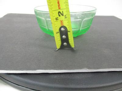 Hazel Atlas Vaseline Green Uranium Glass Bowl