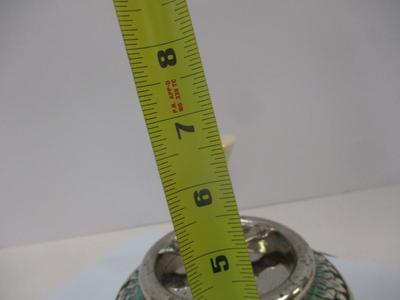 Vintage West Germany Ceramic Ashtray w/ Spin Top