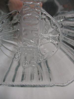 Vintage Koeze's Apothecary Clear Glass Jar Kitchen Canisters w/ Sealing Lid 1986