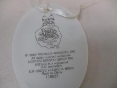 Precious Moments Porcelain Ornaments