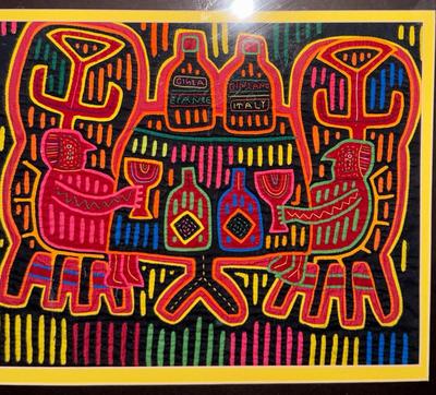 Panama Mola Multilayer Vibrant