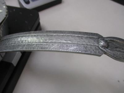 The Hand Wrought Creations by Rodney Kent Aluminum Silent Butler Crumb Catcher