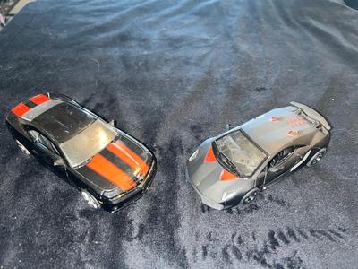 Sale Photo Thumbnail #404: Die Cast cars, not Hot Wheel size - Camero scale 1/32, Lambo scale 1/38