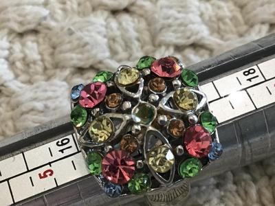 Rhinestone Fashion Ring