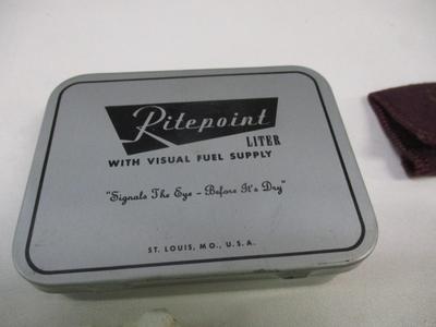 Ritepoint Lighter 1950's Roson's Instructions Book