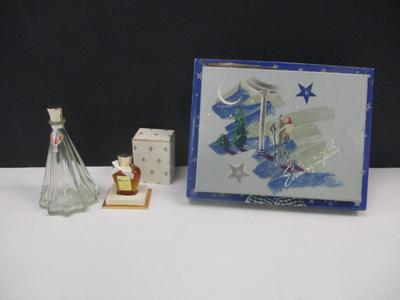 Vintage D'Orsay Perfume Bottle - Rhodia Perfume in Glass Bottle, Original Stopper And Box