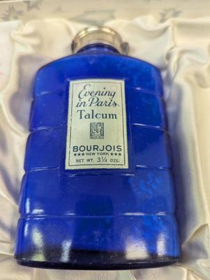 Vintage D'Orsay Perfume Bottle - Rhodia Perfume in Glass Bottle, Original Stopper And Box