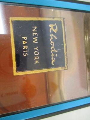 Vintage D'Orsay Perfume Bottle - Rhodia Perfume in Glass Bottle, Original Stopper And Box