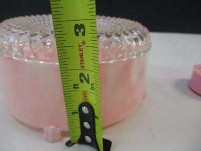 Rex Fifth Avenue Compact For Sale - Cheramy April Showers Deluxe Pink Powder Box - Jar With Screw Top Elusive Cream Dachet