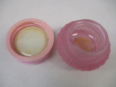 Rex Fifth Avenue Compact For Sale - Cheramy April Showers Deluxe Pink Powder Box - Jar With Screw Top Elusive Cream Dachet