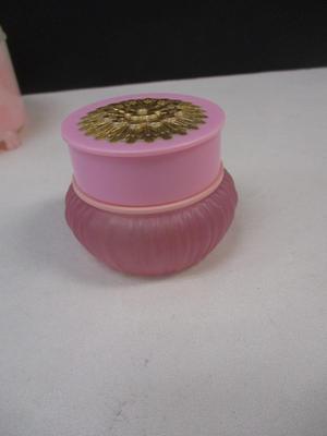 Rex Fifth Avenue Compact For Sale - Cheramy April Showers Deluxe Pink Powder Box - Jar With Screw Top Elusive Cream Dachet