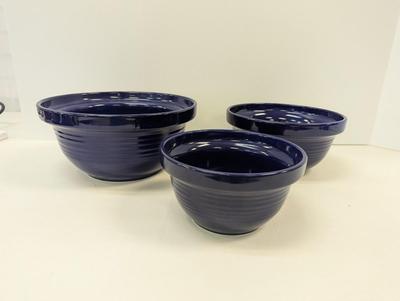 Cobalt Blue Mixing Bowls