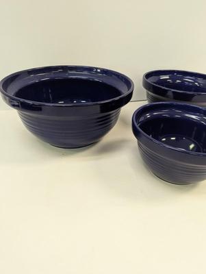Cobalt Blue Mixing Bowls