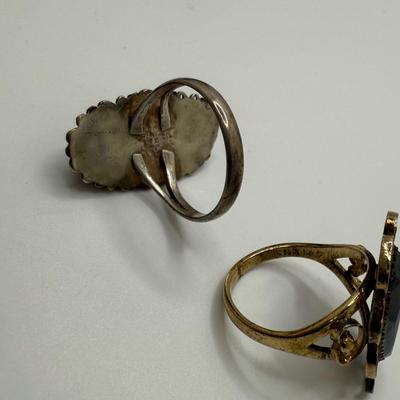 Large Ring Collection, incl. 925 (ST-HS)