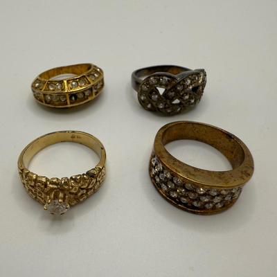 Large Ring Collection, incl. 925 (ST-HS)