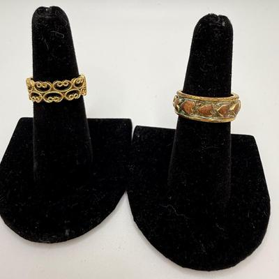 Large Ring Collection, incl. 925 (ST-HS)