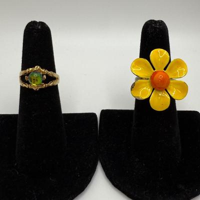 Large Ring Collection, incl. 925 (ST-HS)