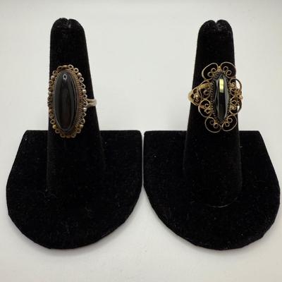 Large Ring Collection, incl. 925 (ST-HS)