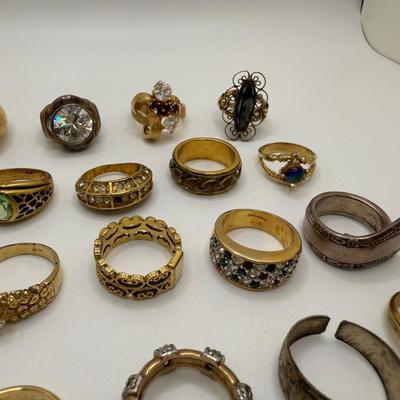 Large Ring Collection, incl. 925 (ST-HS)