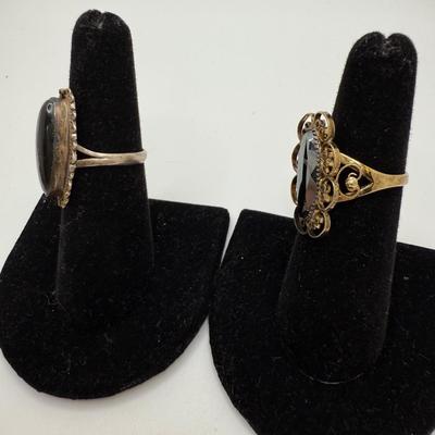 Large Ring Collection, incl. 925 (ST-HS)