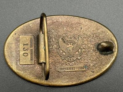 BULLSHIT - Brass - Great American Belt Buckle - ©1982