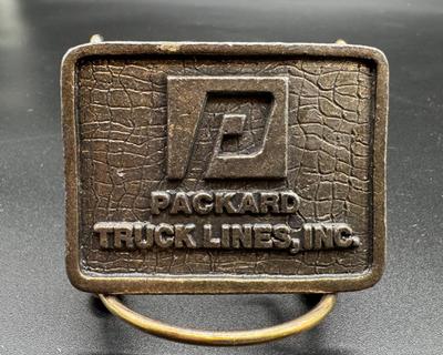 Packard Truck Lines, Inc. Vintage Belt Buckle