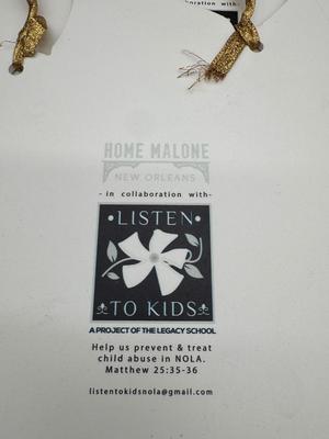 NOLA Artist Kristen Malone Waterproof Fadeproof Door Hanging #1