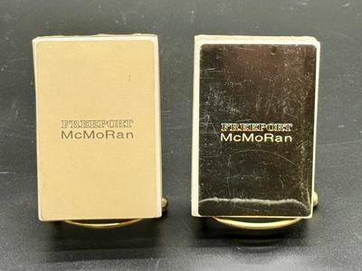 2 Freeport McMoRan Cigarette Unopened Decks of Cards