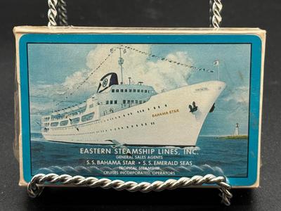 Eastern Steamship Lines Unopened Sealed Deck of Playing Cards