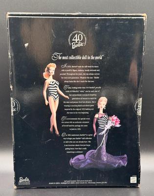 40th Anniversary Barbie Official 1st Shipping Gold Seal