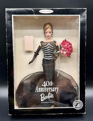 40th Anniversary Barbie Official 1st Shipping Gold Seal