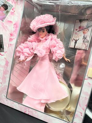 THREE My Fair Lady Barbie Dolls in Boxes