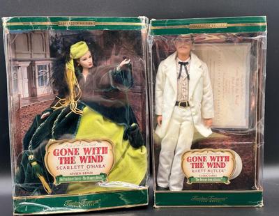 Two Timeless Treasure Dolls - Scarlett and Rhett Gone With the Wind