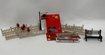 Miniature Landscape Accessories for Christmas Village Displays