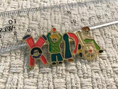 Enamel Kids Diversity Pin