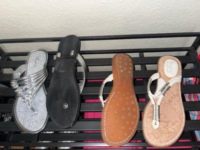 Sale Photo Thumbnail #438: Like new sandals, both size 8