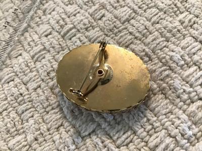 Fashion Cameo Brooch