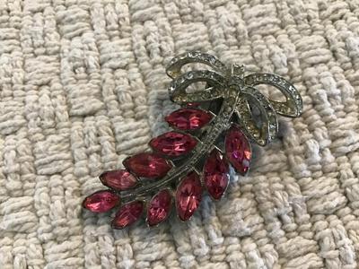 Vintage Clip Rhinestones