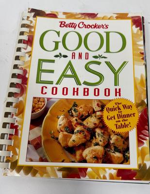 Betty Crock Good and Easy Cookbook Spiral bound