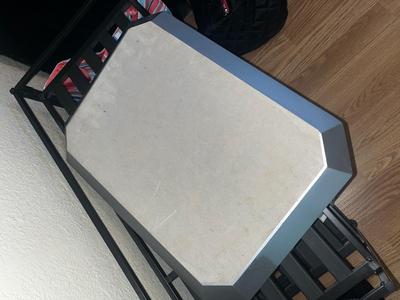 Mirrored tray