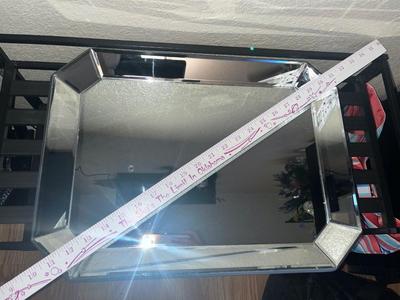 Mirrored tray