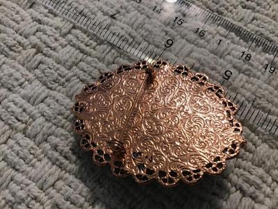 Fashion Cameo Brooch