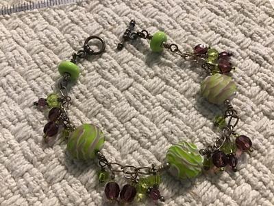 Vintage Glass TOOGLE Bracelet
