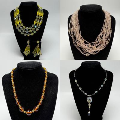 Vintage Beaded Necklaces (ST-HS)